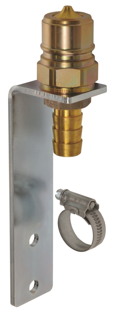 Snabbkoppling för spilloljetunna