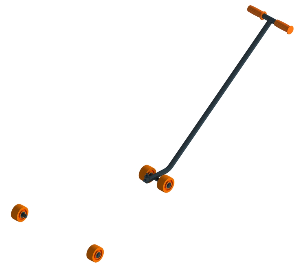 Hjulsats för MC lyft