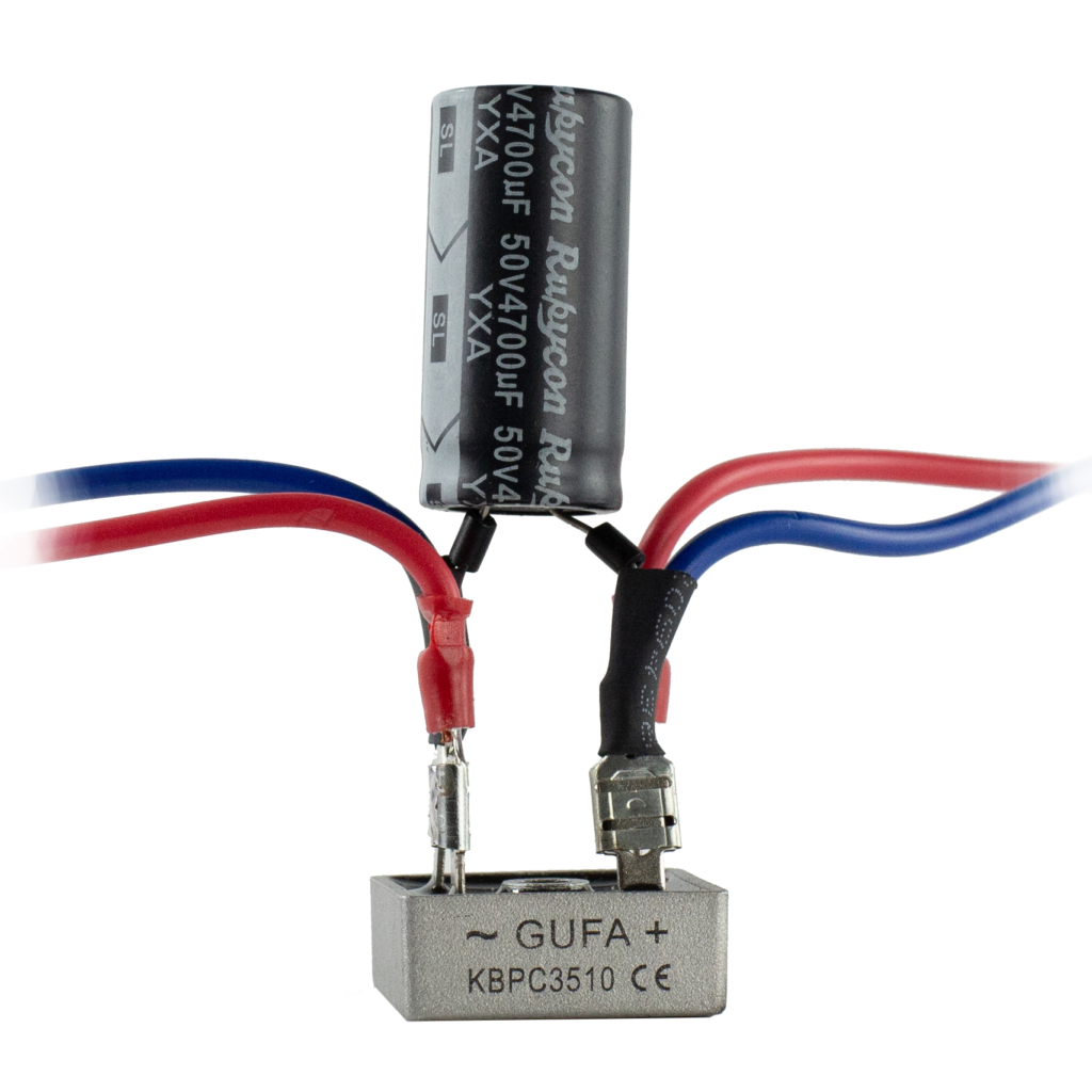 Likriktare o kondensator