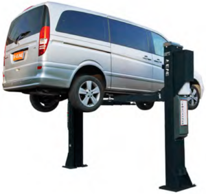 2-pelarlyft 5 ton trådlös förbindelse mellan pelare