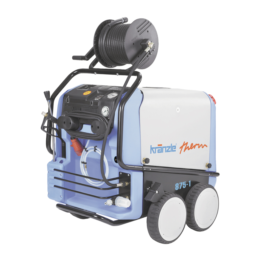 Hetvattentvätt Therm 875-1 med 10m slang