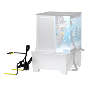 Hjullyft för hjultvätt