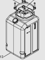 8 LT PLASTIC TANK S421