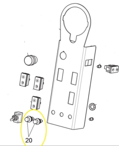 BLACK PUSHBUTTON G1200