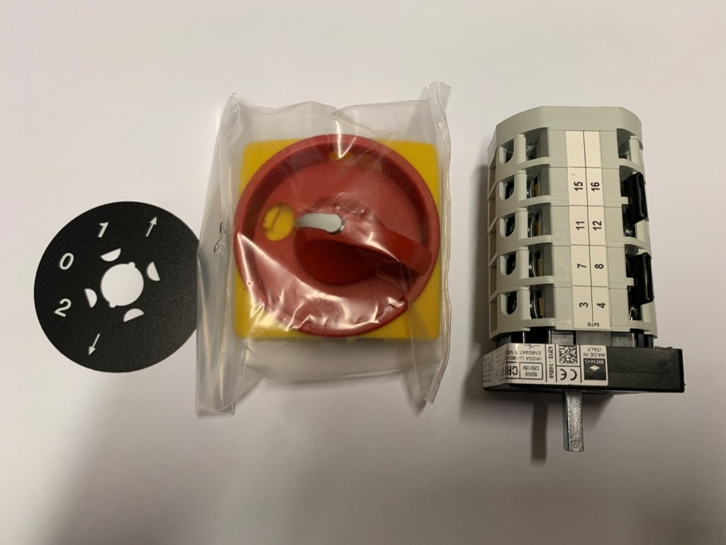 Brytare on-off-up-down 3-fas