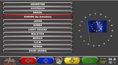 Uppdatering hjulinställare 3D/WS/WD *