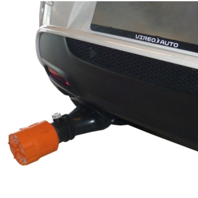 Avgasfilter hållare