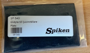 Glidyta till ljusinställare