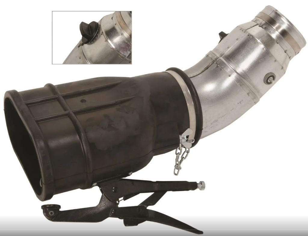 Avgasmunstycke 100mm tång